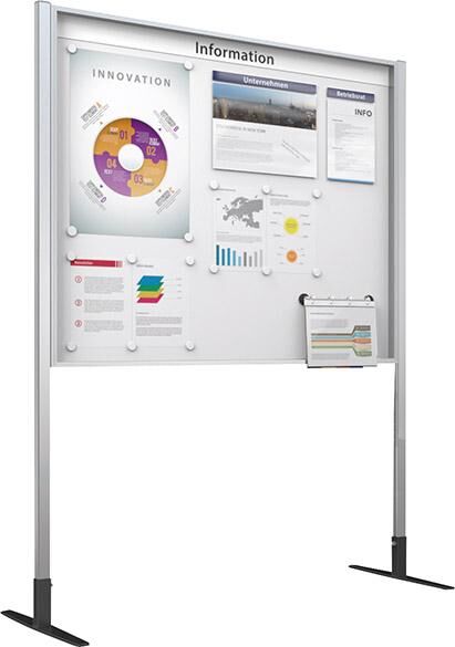 Wsm Ständeranlage mit flachem Fuß 40 x 40 x 1960 mm Produktbild Wsm Ständeranlage mit flachem Fuß 40 x 40 x 1960 mm