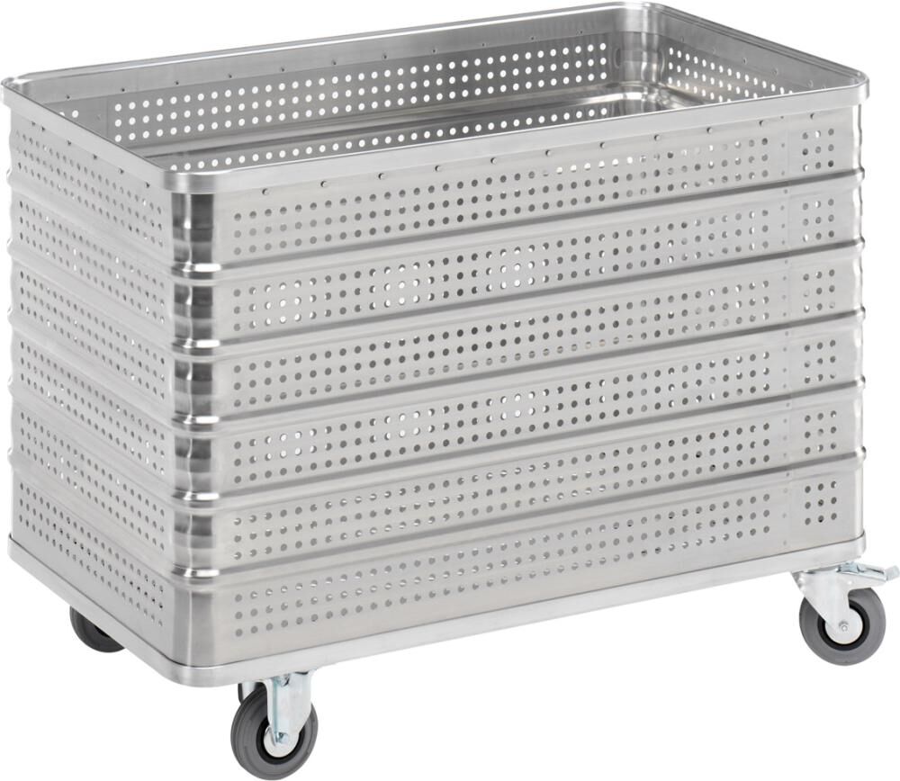 Gmöhling Transportwagen 1100 x 600 x 650 perforiert Produktbild Gmöhling Transportwagen 1100 x 600 x 650 perforiert