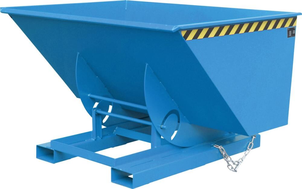 Bauer Kippbehälter 1,50 qm lackiert blau Produktbild Bauer Kippbehälter 1,50 qm lackiert blau