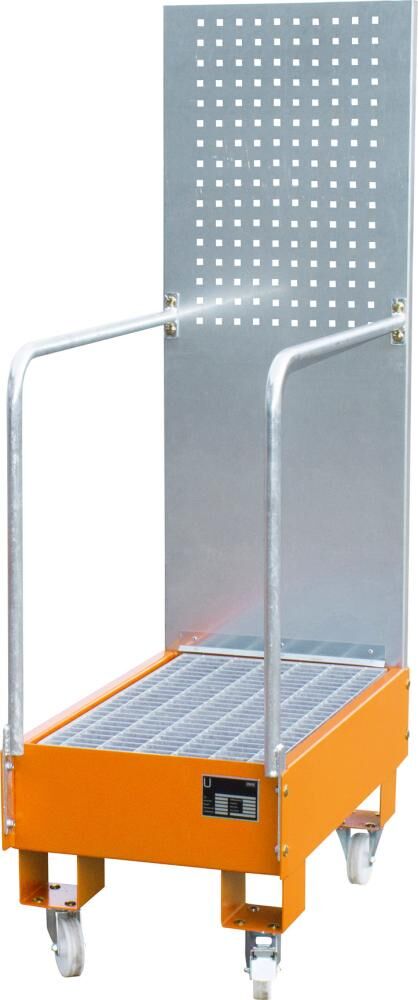 Bauer Auffangwanne mit Lochplatte LPW 60-3 lackiert RAL 2000 Produktbild Bauer Auffangwanne mit Lochplatte LPW 60-3 lackiert RAL 2000