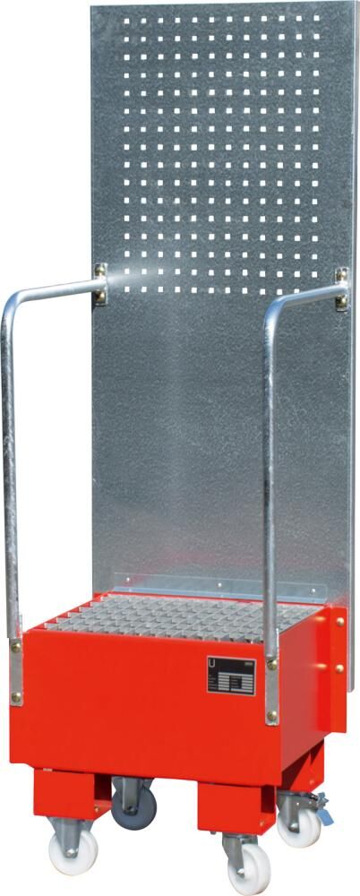 Bauer Auffangwanne mit Lochplatte LPW 60-1 lackiert RAL 3000 Produktbild Bauer Auffangwanne mit Lochplatte LPW 60-1 lackiert RAL 3000