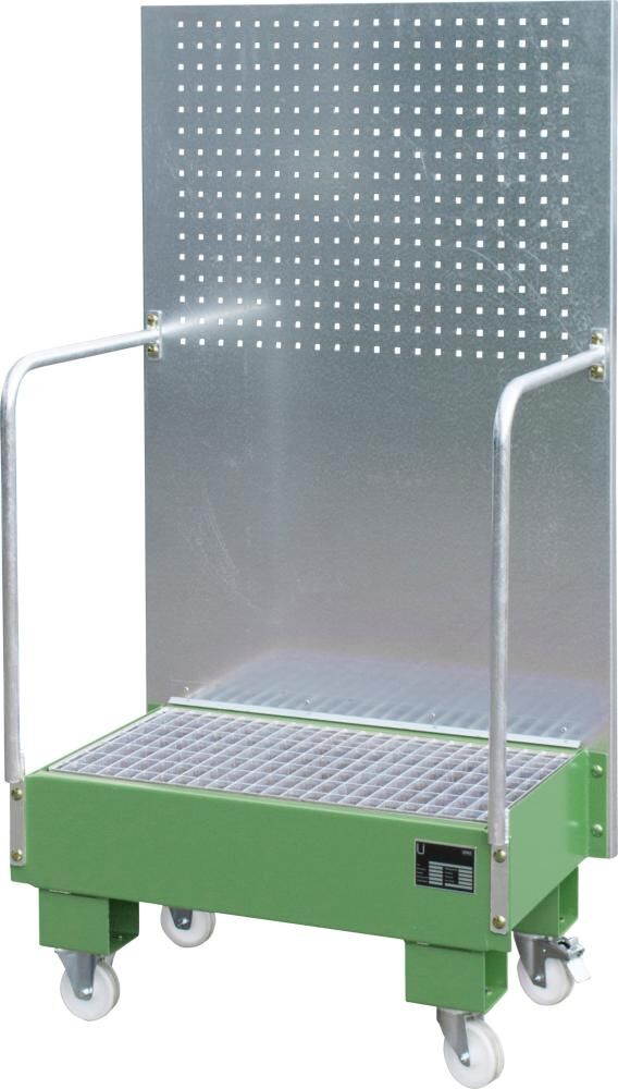 Bauer Auffangwanne mit Lochplatte LPW 60-2 lackiert RAL 6011 Produktbild Bauer Auffangwanne mit Lochplatte LPW 60-2 lackiert RAL 6011