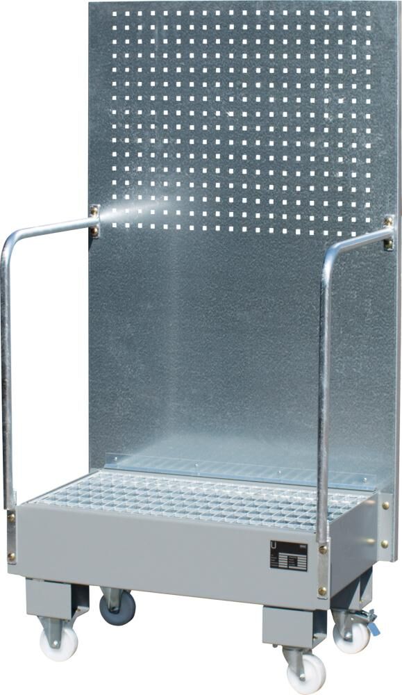 Bauer Auffangwanne mit Lochplatte LPW 60-2 lackiert RAL 7005 Produktbild Bauer Auffangwanne mit Lochplatte LPW 60-2 lackiert RAL 7005