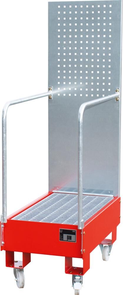 Bauer Auffangwanne mit Lochplatte LPW 60-3 lackiert RAL 3000 Produktbild Bauer Auffangwanne mit Lochplatte LPW 60-3 lackiert RAL 3000