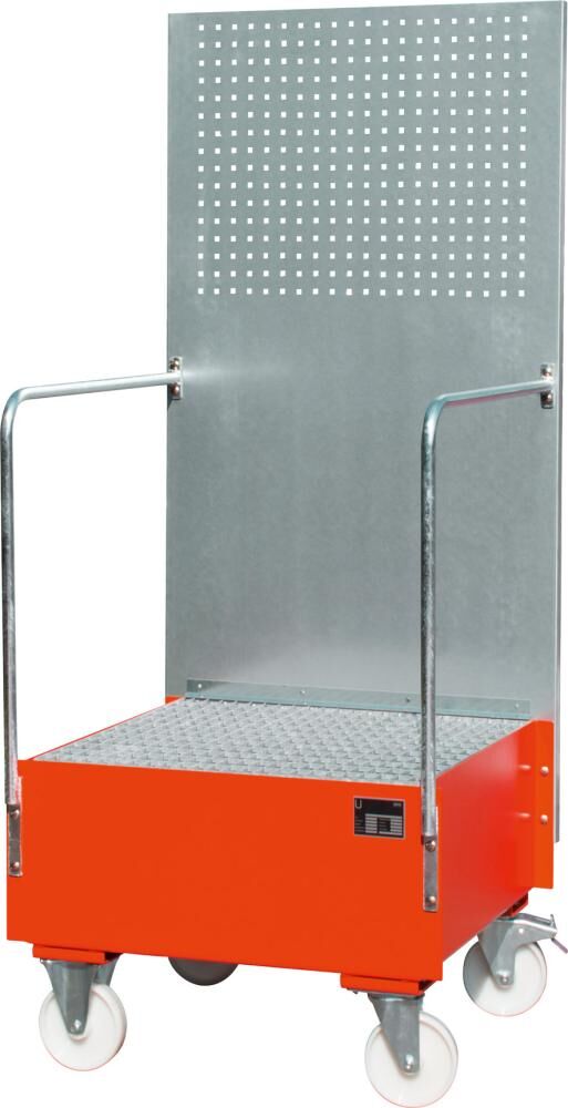 Bauer Auffangwanne mit Lochplatte LPW 200-1 lackiert RAL 3000 Produktbild Bauer Auffangwanne mit Lochplatte LPW 200-1 lackiert RAL 3000