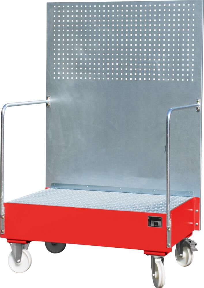 Bauer Auffangwanne mit Lochplatte LPW 200-2 lackiert RAL 3000 Produktbild Bauer Auffangwanne mit Lochplatte LPW 200-2 lackiert RAL 3000