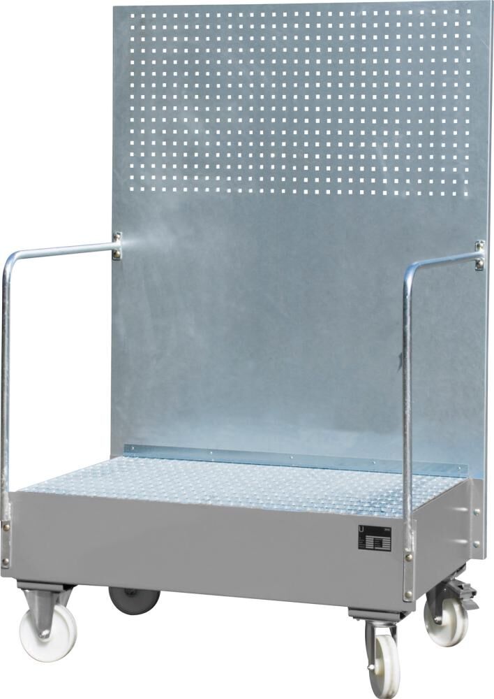 Bauer Auffangwanne mit Lochplatte LPW 200-2 lackiert RAL 7005 Produktbild Bauer Auffangwanne mit Lochplatte LPW 200-2 lackiert RAL 7005