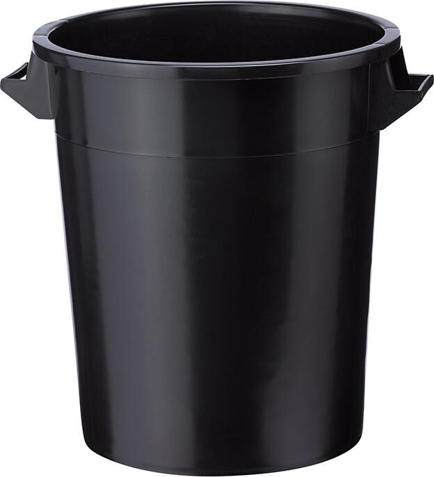 Alpha Kunststoff Tonne schwarz Inhalt 75 Liter Produktbild Alpha Kunststoff Tonne schwarz Inhalt 75 Liter