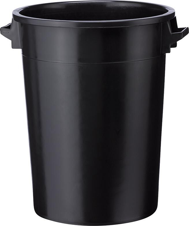 Alpha Kunststoff Tonne schwarz Inhalt 100 Liter Produktbild Alpha Kunststoff Tonne schwarz Inhalt 100 Liter