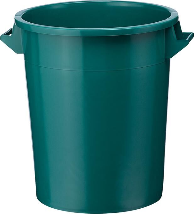 Alpha Kunststoff Tonne grün Inhalt 75 Liter Produktbild Alpha Kunststoff Tonne grün Inhalt 75 Liter
