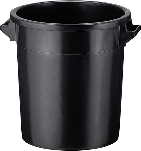Alpha Kunststoff Tonne schwarz Inhalt 35 Liter Produktbild Alpha Kunststoff Tonne schwarz Inhalt 35 Liter