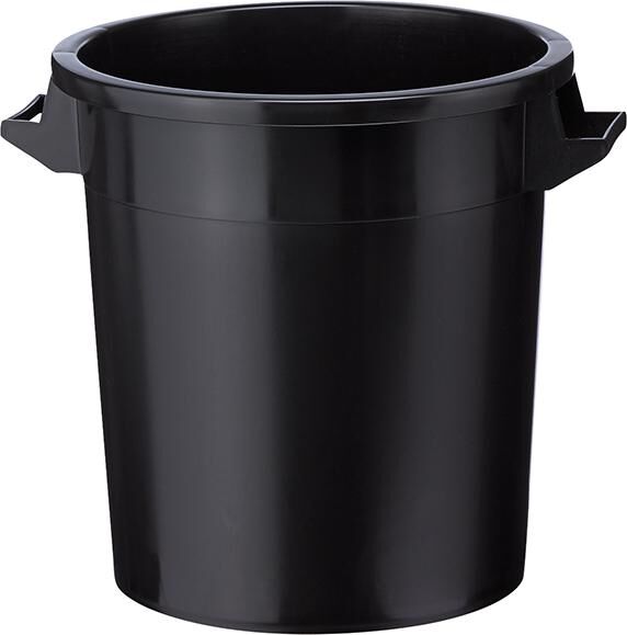 Alpha Kunststoff Tonne schwarz Inhalt 50 Liter Produktbild Alpha Kunststoff Tonne schwarz Inhalt 50 Liter
