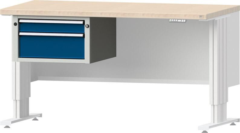 Anke Unterbauschrank für Arbeitstisch Modell 903 V 2 Schubladen Produktbild Anke Unterbauschrank für Arbeitstisch Modell 903 V 2 Schubladen bild 2