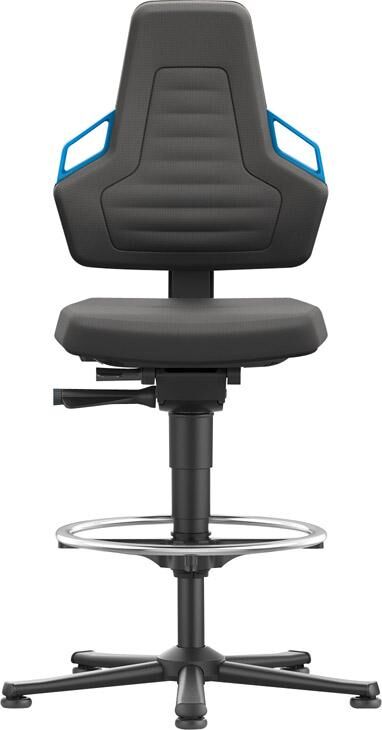 Bimos Stuhl Nexxit 3 Gleiter Supertec Griff blau Produktbild Bimos Stuhl Nexxit 3 Gleiter Supertec Griff blau