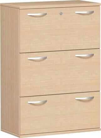 Geramöbel Registraturschrank Pro N-10HR308-AA Ahorn Produktbild Geramöbel Registraturschrank Pro N-10HR308-AA Ahorn