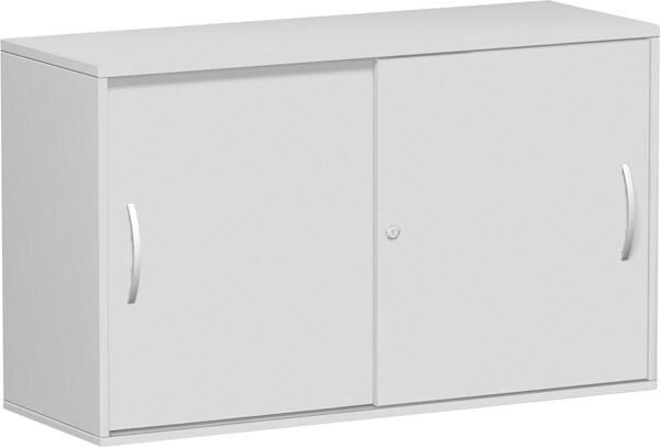 Geramöbel Anstell Schiebtürenschrank 720x1200x425mm grau Produktbild Geramöbel Anstell Schiebtürenschrank 720x1200x425mm grau