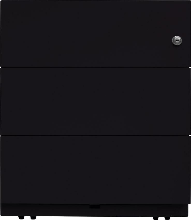 Bisley Rollcontainer Note 495x420x565 mm schwarz Produktbild Bisley Rollcontainer Note 495x420x565 mm schwarz