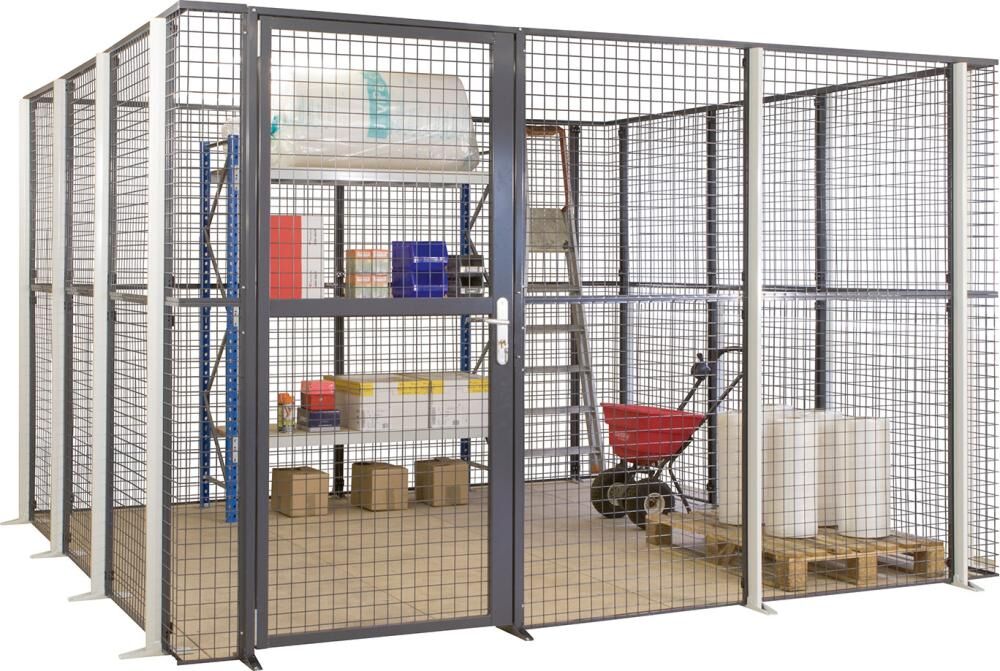 Manorga Gitterwand 2200x1500 Ral7024 Manorga Gitterwand 2200x1500 Ral7024