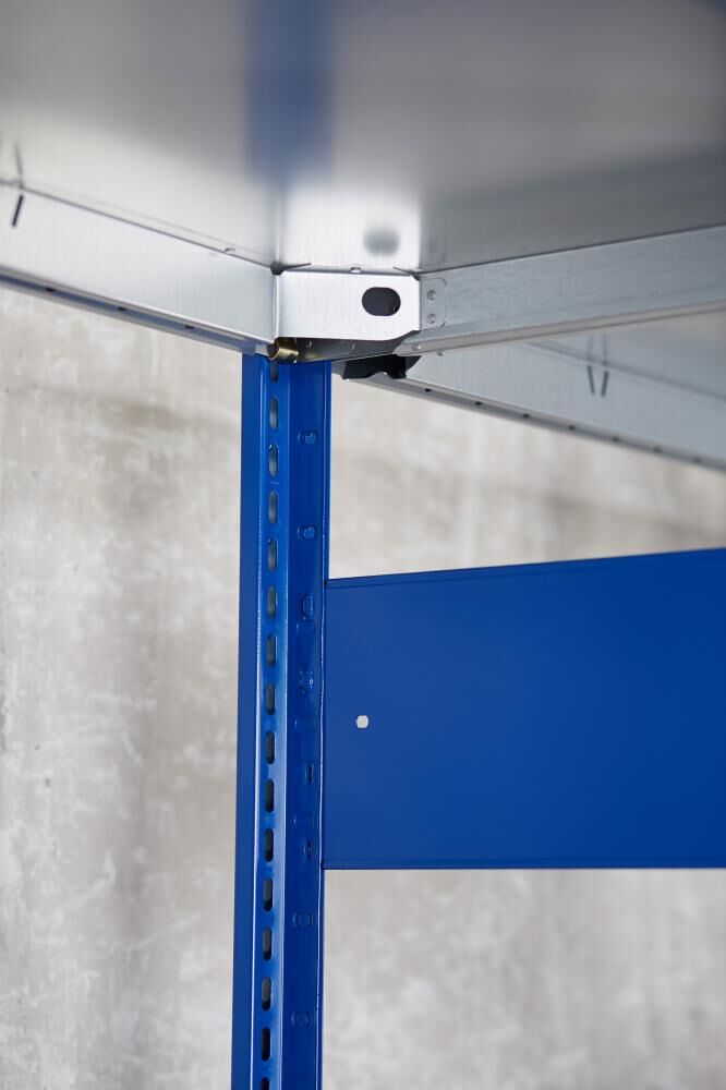 Steckregal Anbaufeld 2000 x 1000 x 600 mm RAL5010 Produktbild Steckregal Anbaufeld 2000 x 1000 x 600 mm RAL5010 bild 2