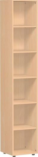 Geramöbel Regal Flex 6 OH Buche 2160x400x400mm Produktbild Geramöbel Regal Flex 6 OH Buche 2160x400x400mm