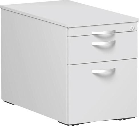 Geramöbel Rollcontainer mit Hängeregistratur 430x800x566mm Nussbaum Produktbild Geramöbel Rollcontainer mit Hängeregistratur 430x800x566mm Nussbaum