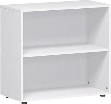 Geramöbel Regal Flex 2 OH 752x800x400 Weiß Produktbild Geramöbel Regal Flex 2 OH 752x800x400 Weiß