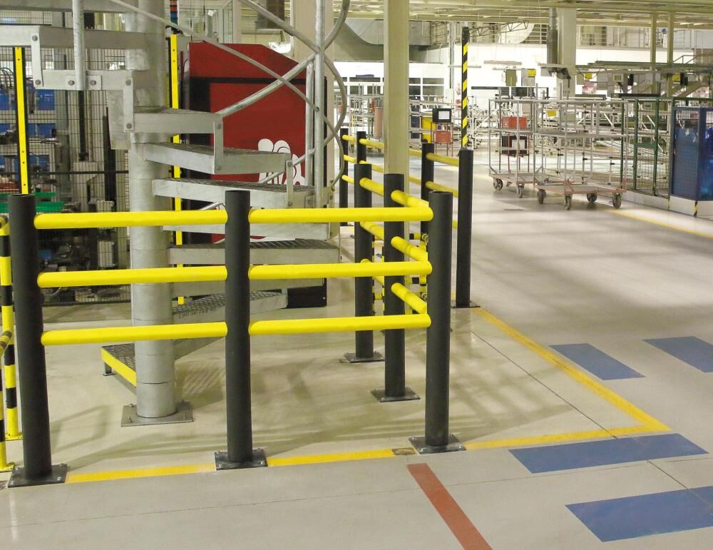 Dancop Endpfosten für Geländer Delta flex für 1200mm Produktbild Dancop Endpfosten für Geländer Delta flex für 1200mm
