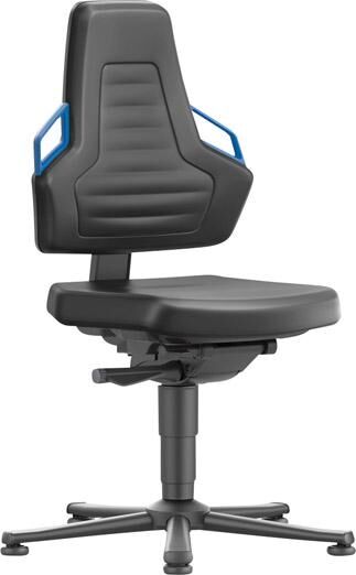 Bimos Stuhl Nexxit 1 Gleiter Schaum Griff blau Produktbild Bimos Stuhl Nexxit 1 Gleiter Schaum Griff blau