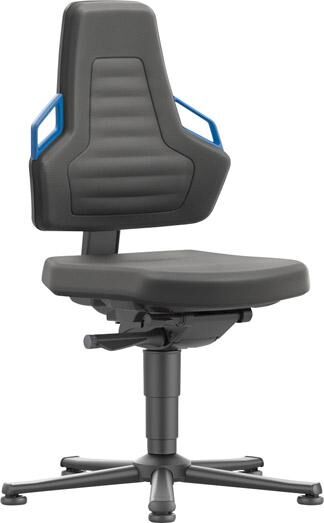Bimos Stuhl Nexxit 1 Gleiter Supertec Griff blau Produktbild Bimos Stuhl Nexxit 1 Gleiter Supertec Griff blau