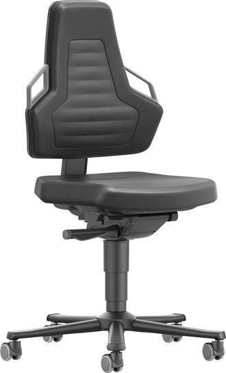 Bimos Stuhl Nexxit 2 Rollen Schaum Griff anthrazit Produktbild Bimos Stuhl Nexxit 2 Rollen Schaum Griff anthrazit