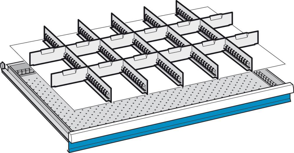 LISTA Trennwände FH 75 54x36E, 17tlg. Produktbild LISTA Trennwände FH 75 54x36E, 17tlg.