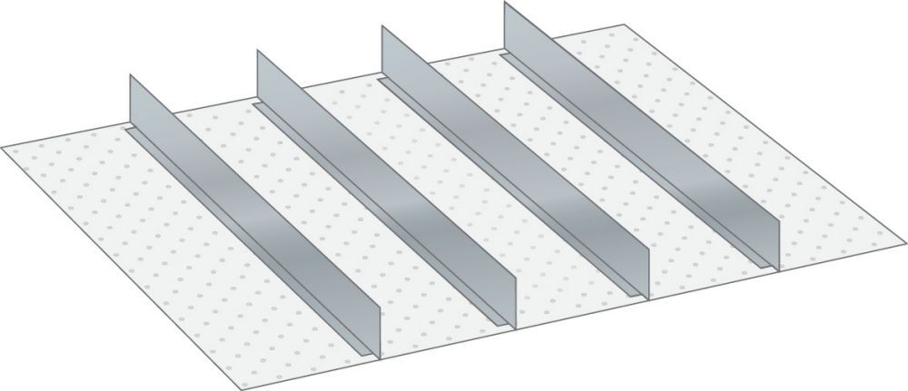 LISTA Trennwände FH 100 36x36 E 4 teilig Produktbild LISTA Trennwände FH 100 36x36 E 4 teilig