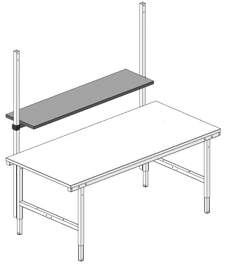 Huedig und Rocholz Formularablage B 1630 mm T 230 mm Produktbild Huedig und Rocholz Formularablage B 1630 mm T 230 mm