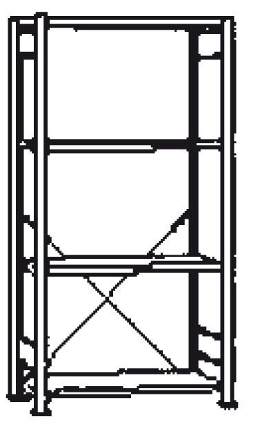 Meta Steckregal GF META CLIP V150 200x100x40cm Meta Steckregal GF META CLIP V150 200x100x40cm