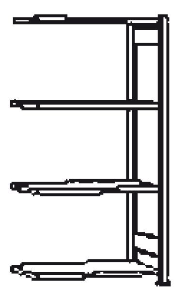 Meta Steckregal AF META CLIP V150 200x100x60cm Meta Steckregal AF META CLIP V150 200x100x60cm