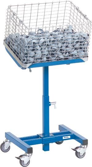 FETRA Materialständer 150 kg 750 - 1100 mm Höhe Produktbild FETRA Materialständer 150 kg 750 - 1100 mm Höhe bild 3