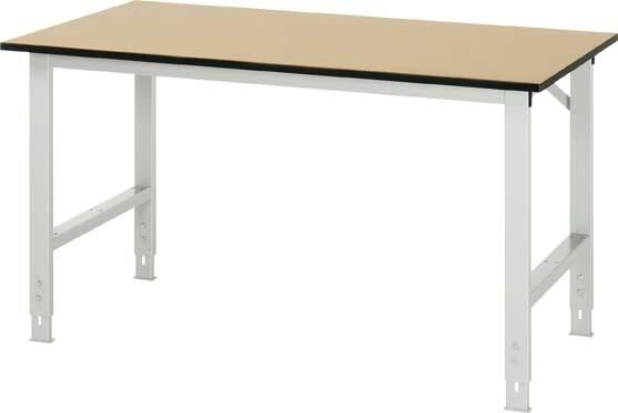 Rau Grundtisch Arbeitstisch Serie Tom mit MDF Platte Breite 2000mm Produktbild Rau Grundtisch Arbeitstisch Serie Tom mit MDF Platte Breite 2000mm