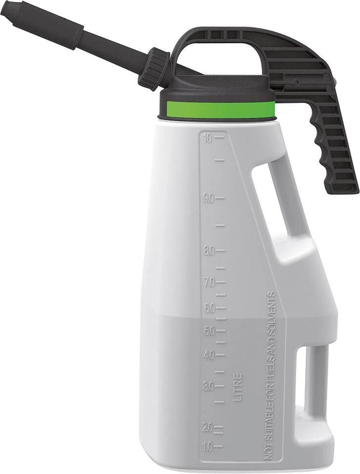 Asecos Abfüllkanne PE 10 Liter mit kurzem langem Auslauf Produktbild Asecos Abfüllkanne PE 10 Liter mit kurzem langem Auslauf