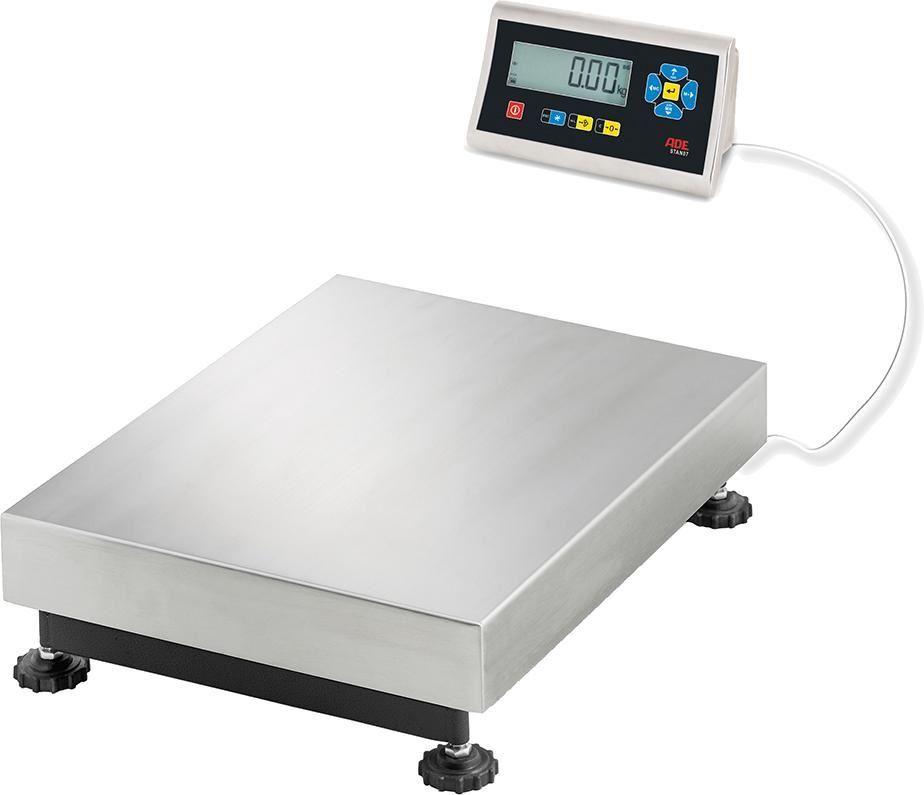 ADE Plattformwaage VSL5-150e+STAN07 Maße 600 x 600 mm geeicht Produktbild ADE Plattformwaage VSL5-150e+STAN07 Maße 600 x 600 mm geeicht