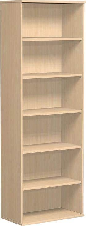 Geramöbel Aktenregal Pro 2304 x 800 x 425 mm 6 Ordnerhöhen Onyx Produktbild Geramöbel Aktenregal Pro 2304 x 800 x 425 mm 6 Ordnerhöhen Onyx