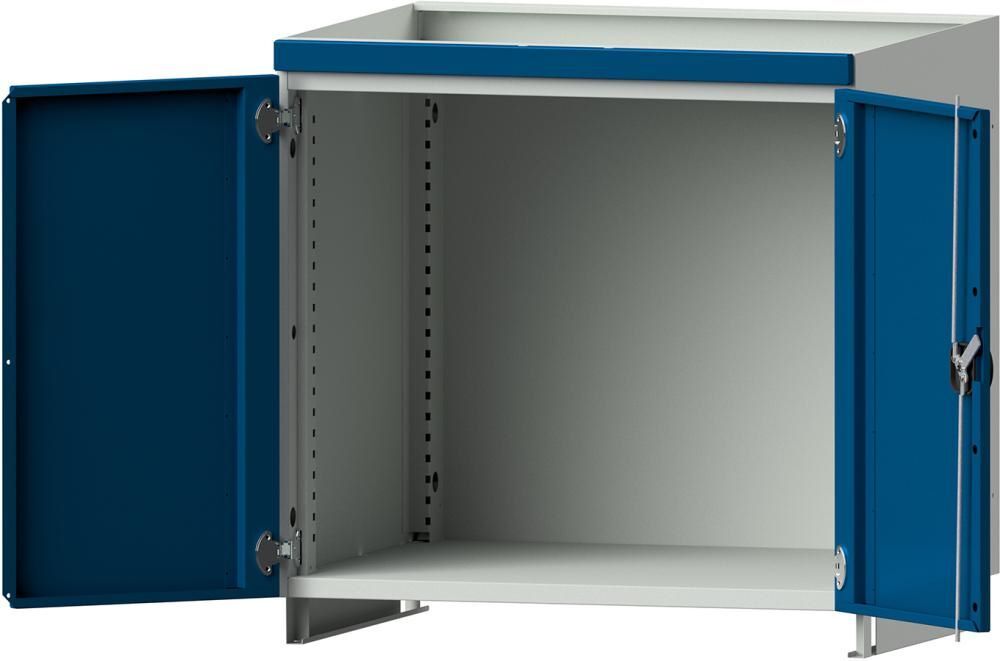 Anke Aufsatzschrank leer 1015 x 720 x 800 mm Front blau Produktbild Anke Aufsatzschrank leer 1015 x 720 x 800 mm Front blau