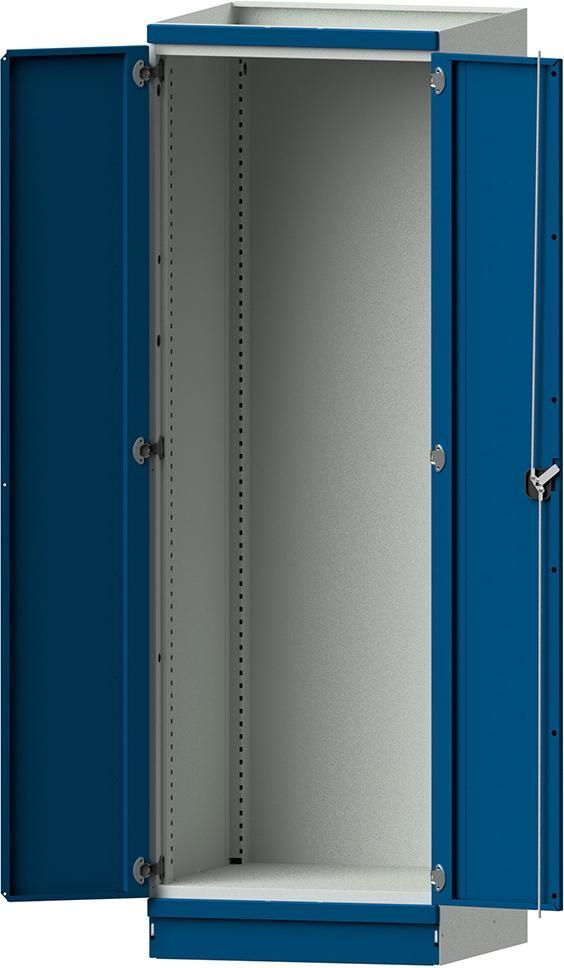 Anke Leergehäuse Modell 100 Maße 720 x 2200 mm RAL 7035 5012 mit Türen Produktbild Anke Leergehäuse Modell 100 Maße 720 x 2200 mm RAL 7035 5012 mit Türen