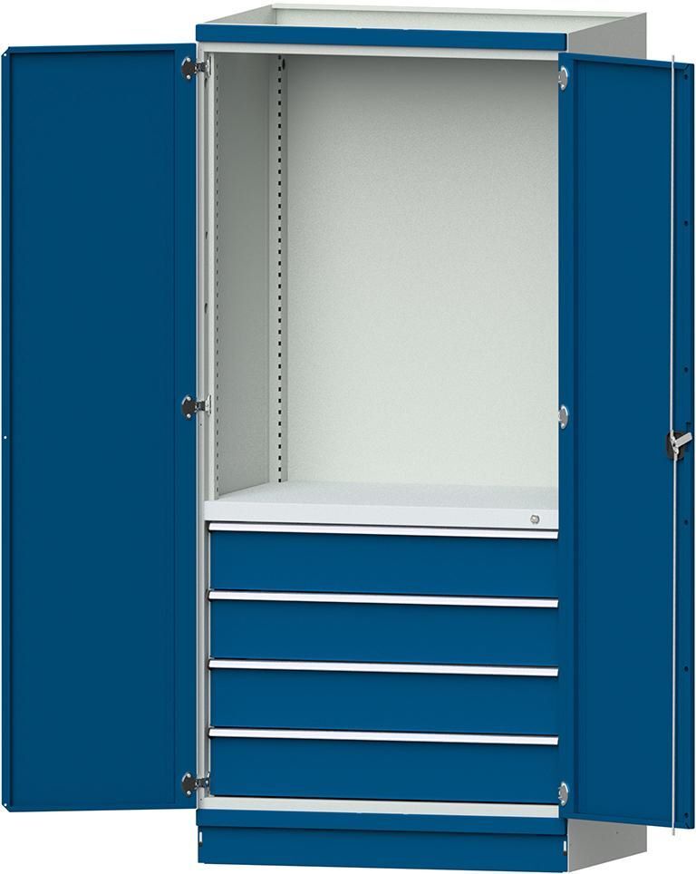 Anke Modulschrank Modell 2409 1015 x 720 x 2200 mm Flügeltüren lichtblau Produktbild Anke Modulschrank Modell 2409 1015 x 720 x 2200 mm Flügeltüren lichtblau