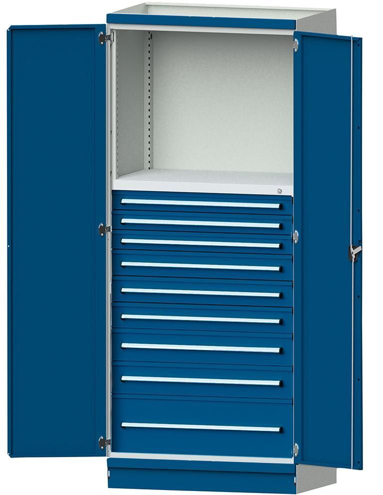 Anke Schublade für Basisschrank 900 x 600 mm Front 150 mm RAL 5010 Anke Schublade für Basisschrank 900 x 600 mm Front 150 mm RAL 5010