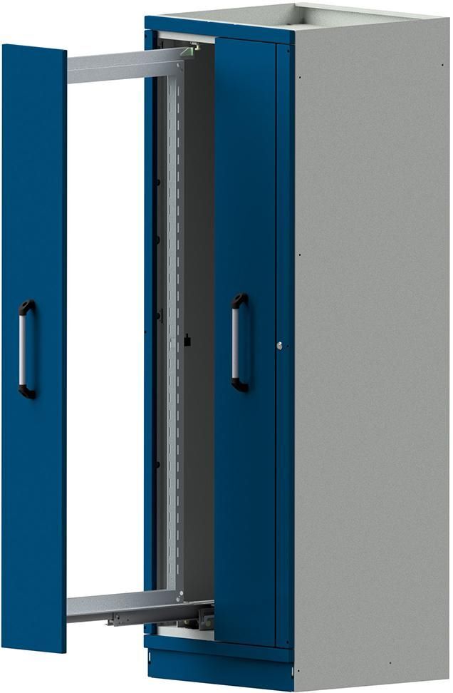 Anke Vertikalauszugschrank 720 x 2200 mm RAL 7035 5012 2 Vertikalwannen Produktbild Anke Vertikalauszugschrank 720 x 2200 mm RAL 7035 5012 2 Vertikalwannen