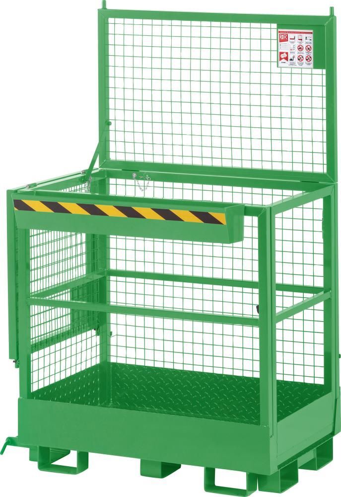 RR Arbeitskorb Typ RAK Duo Maße 1200 x 800 x 1950 mm Last 300 kg Produktbild RR Arbeitskorb Typ RAK Duo Maße 1200 x 800 x 1950 mm Last 300 kg