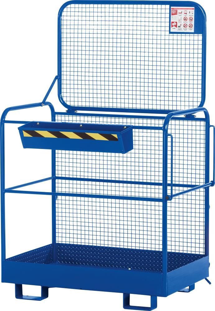 RR Arbeitskorb Typ RAK Eco 1200 x 800 x 1900 mm bis 300 kg enzianblau Produktbild RR Arbeitskorb Typ RAK Eco 1200 x 800 x 1900 mm bis 300 kg enzianblau