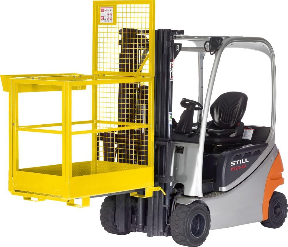 RR Arbeitskorb Typ RAK Slim 800 x 1200 x 1900 mm Traglast 300 kg Produktbild RR Arbeitskorb Typ RAK Slim 800 x 1200 x 1900 mm Traglast 300 kg bild 2