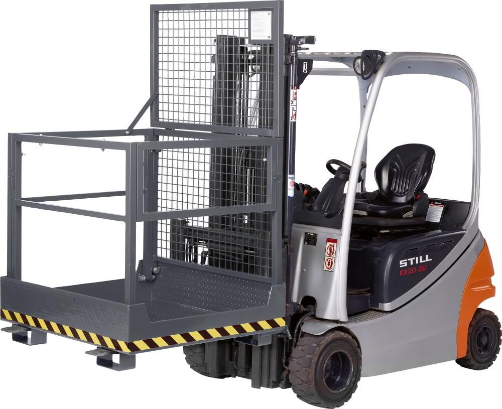 RR Arbeitskorb RAK Compakt 1200 x 1080 x 1910 bis 300 kg anthrazit Produktbild RR Arbeitskorb RAK Compakt 1200 x 1080 x 1910 bis 300 kg anthrazit bild 2