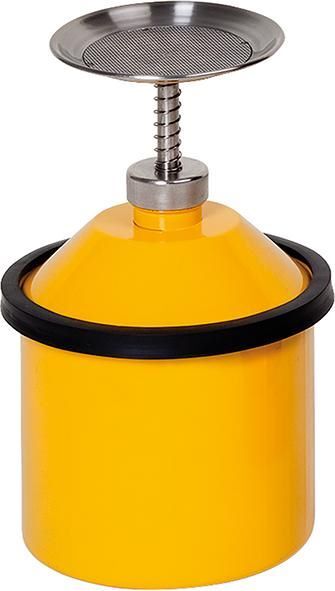 Asecos Sparanfeuchter Stahl 2,5 Liter gelb Produktbild Asecos Sparanfeuchter Stahl 2,5 Liter gelb
